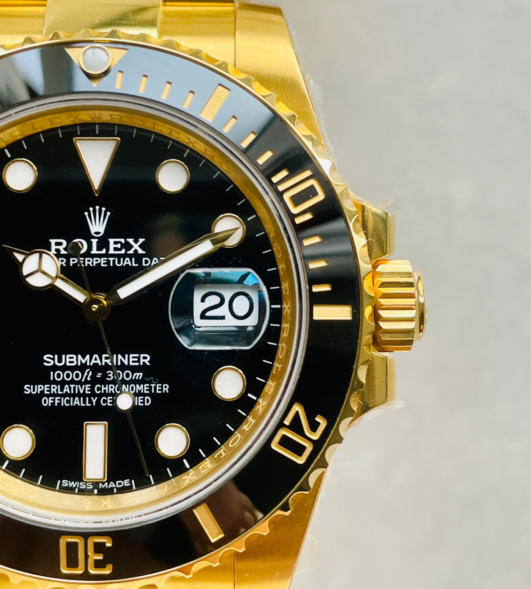 Submariner Date 41mm 126613 LN VSF YG 904L Black Dial Swiss 3235 - Image 3