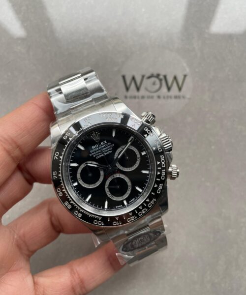 2023 Daytona 126500 Clean 1:1 Best Edition 904L Steel Black Dial on SS Bracelet SH4131