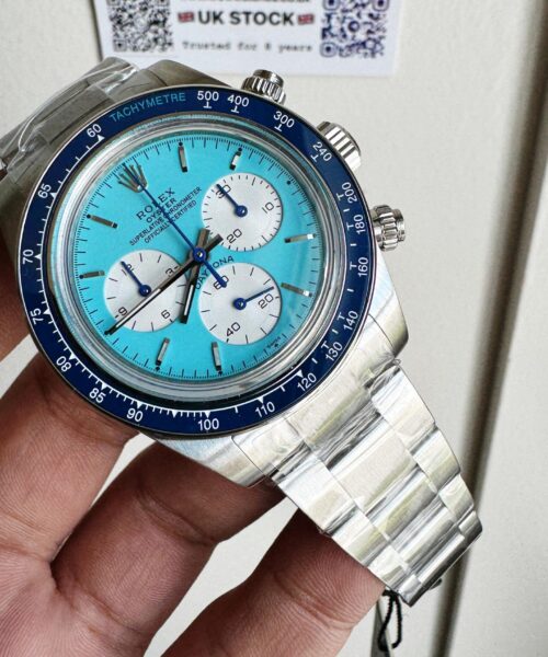 Daytona SS ADGF Best Edition Ice Blue Dial on SS Bracelet SA4130