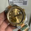 DateJust 41 126331 Fluted Bezel KING 1:1 Best Edition 904L Steel Yellow Diamonds Dial on oyster Bracelet VR3235