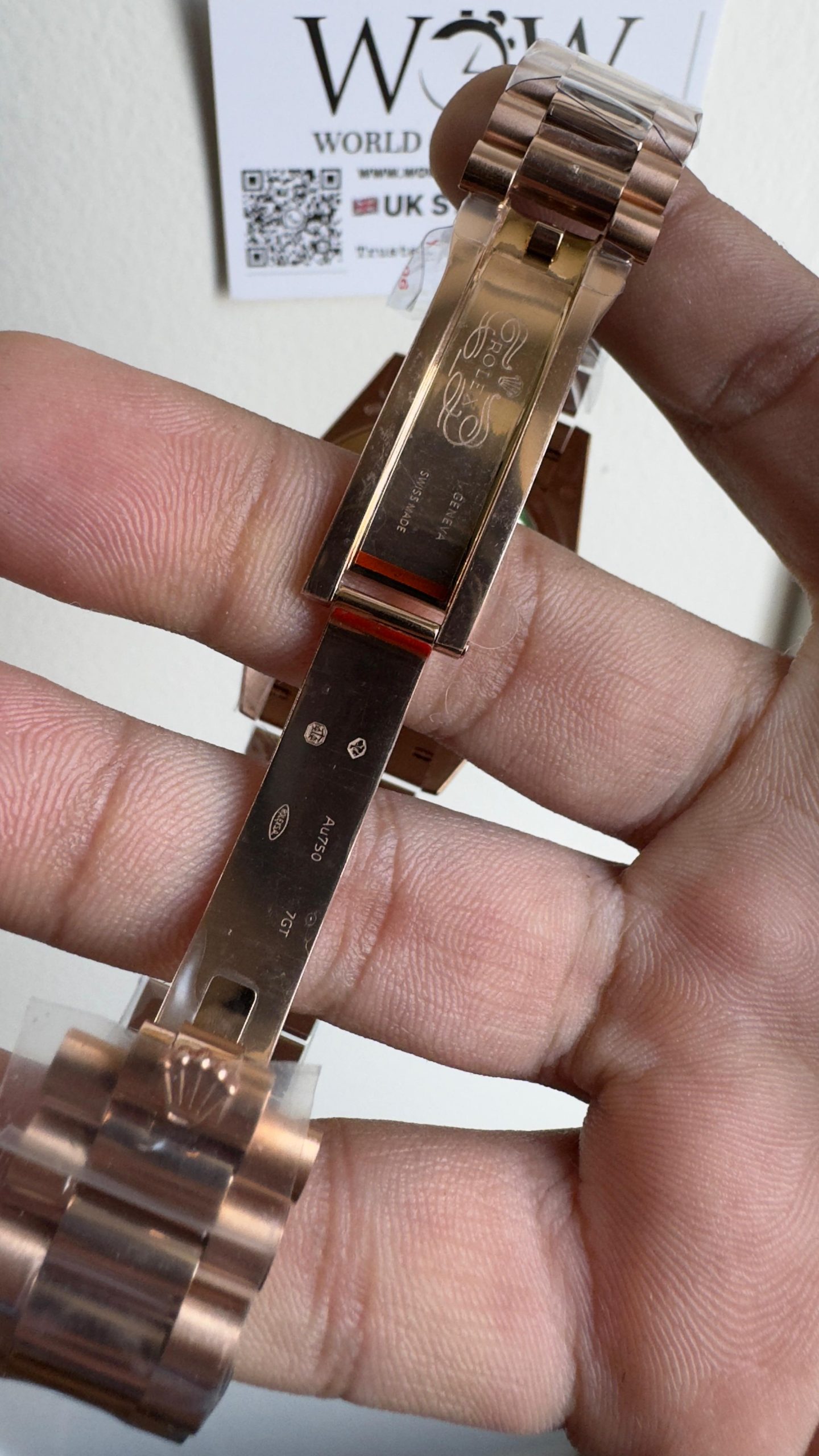 Qf V5 Day-Date 228238 40mm RG 904L Steel Grey Gradient Dial Gain Weight 185g Day date - Image 8