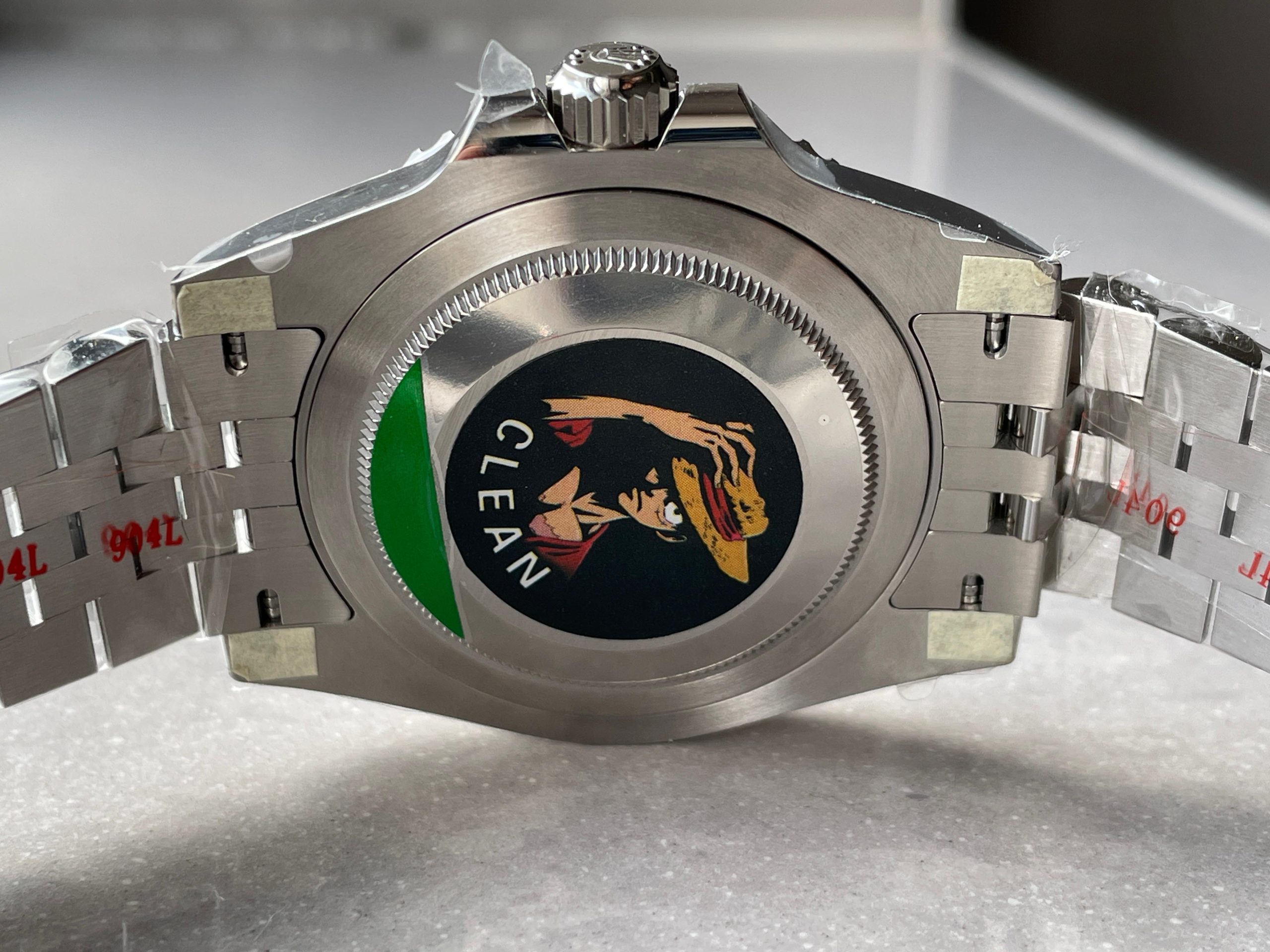 Clean GMT-Master II 126710 GRNR Bruce wayne Black/Gray Ceramic 904L Steel Clean 1:1 Best Edition on Jubilee Strap DD3285 - Image 11