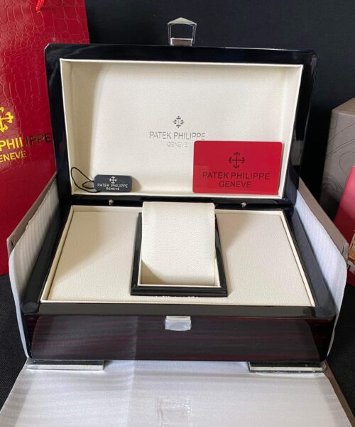 Patek box and papers