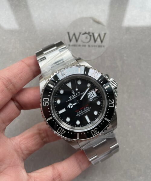 Sea-Dweller 43mm 126600 904L SS Black Dial on SS Bracelet VSF VS3235