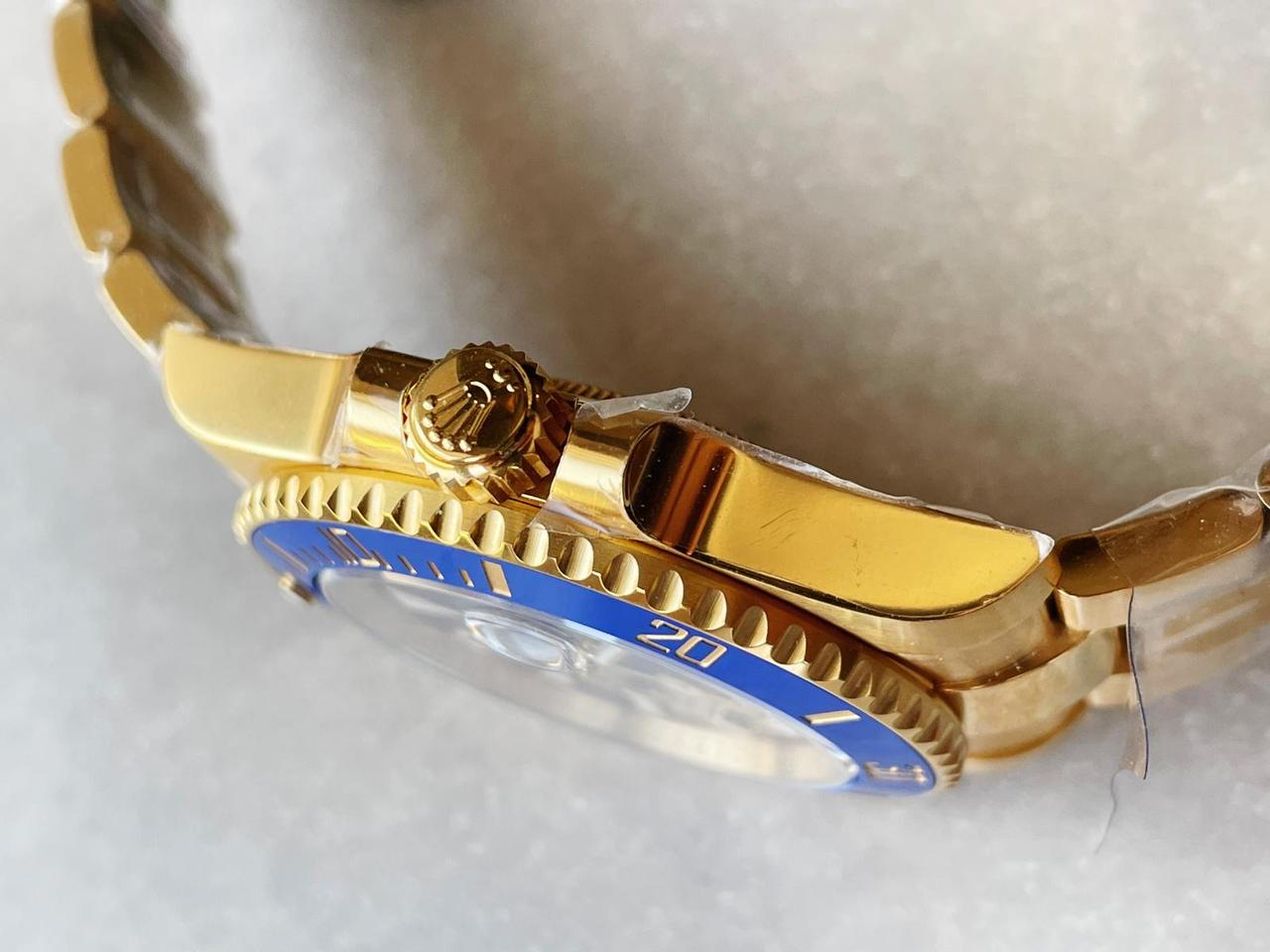 Submariner 116618 LB Blue Ceramic YG Plated 904L Steel VSF 1:1 Best Edition VS3135 - Image 7