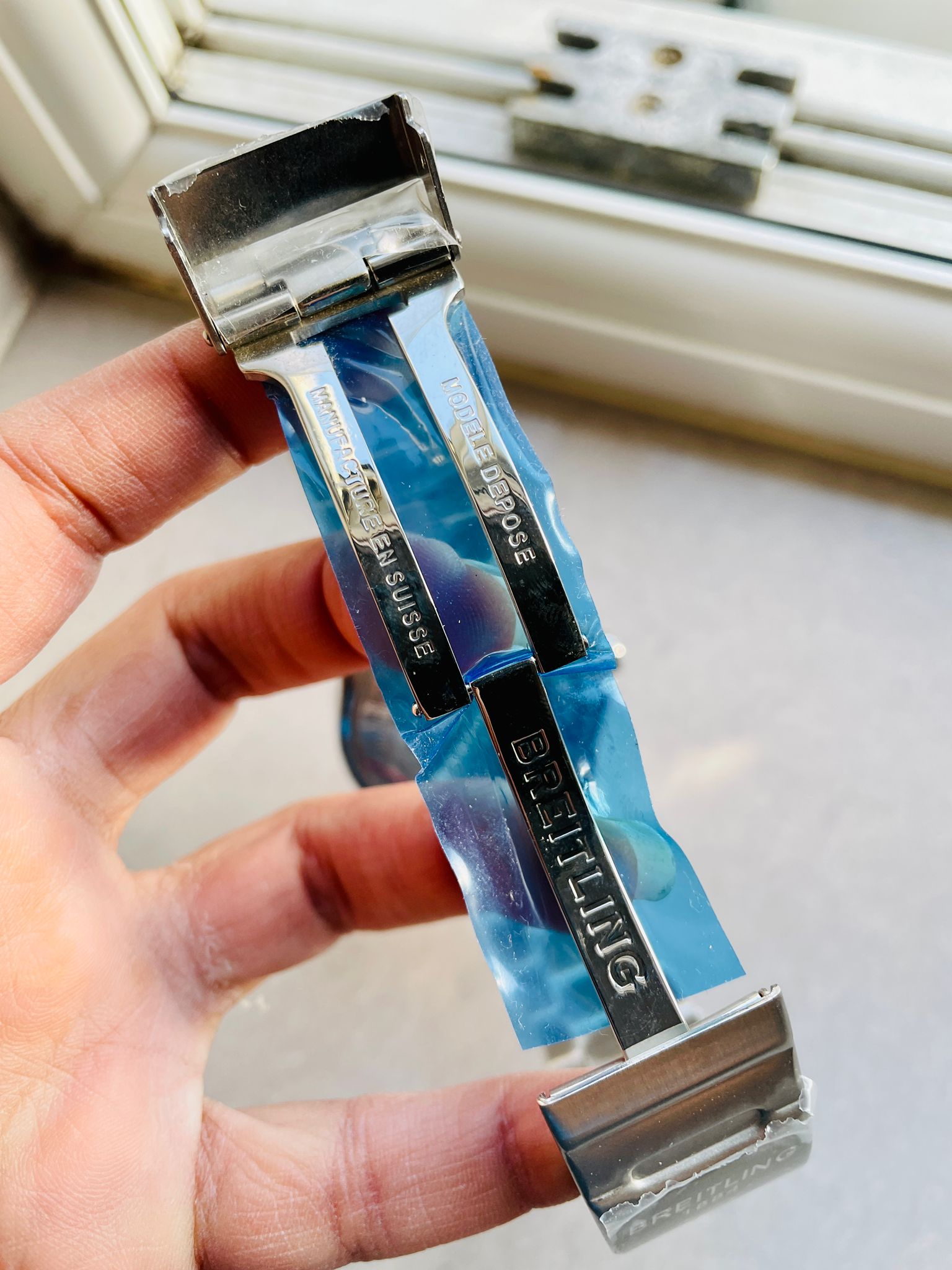 Superocean Automatic 44 BLSF 1:1 Best Edition orange Dial Black Bezel on SS Strap A2824 - Image 10