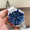 Seamaster 300M Chrono SS OMF 1:1 Best Edition Blue Dial on SS Bracelet A9900