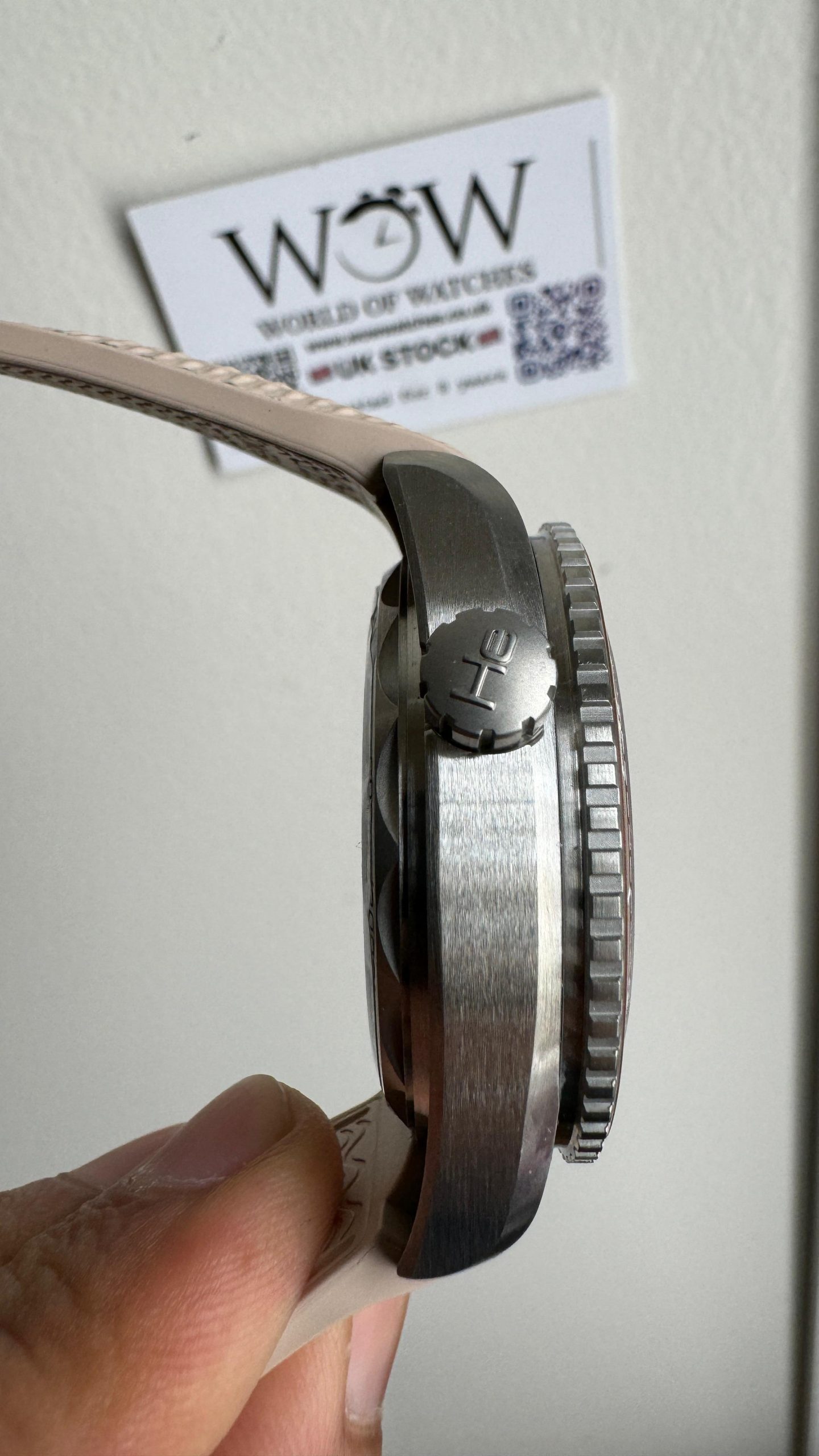 Planet Ocean 600M 43.5mm Bronze Color Ceramic Bezel SS VSF 1:1 Best Edition Sand-Blasted Beige Dial and Rubber Strap A8900 - Image 7