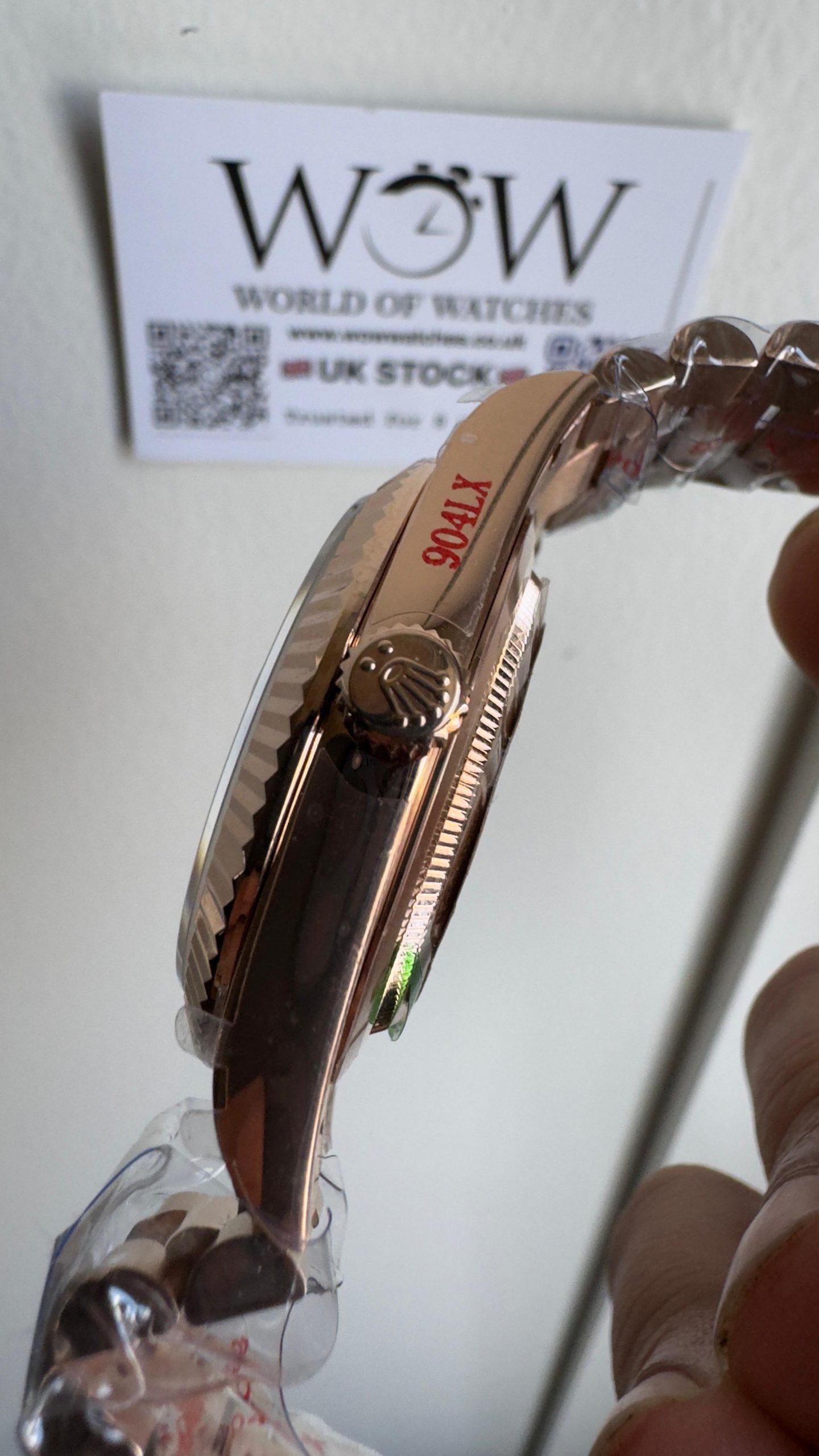 Qf V5 Day-Date 228238 40mm RG 904L Steel Grey Gradient Dial Gain Weight 185g Day date - Image 11