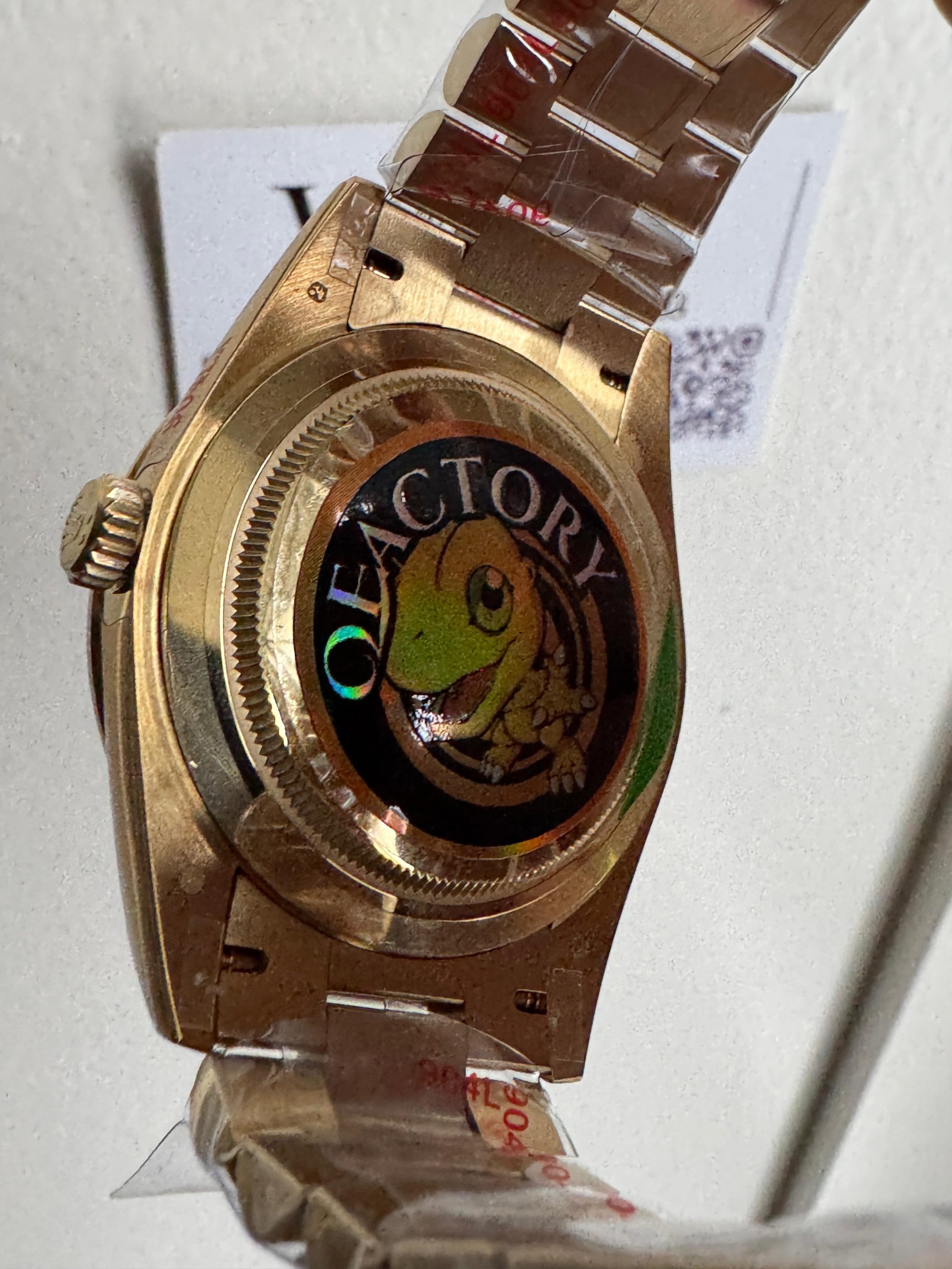 Qf V5 Day-Date 228238 40mm YG 904L Gold Gradient Dial Gain Weight 185g Day date - Image 9