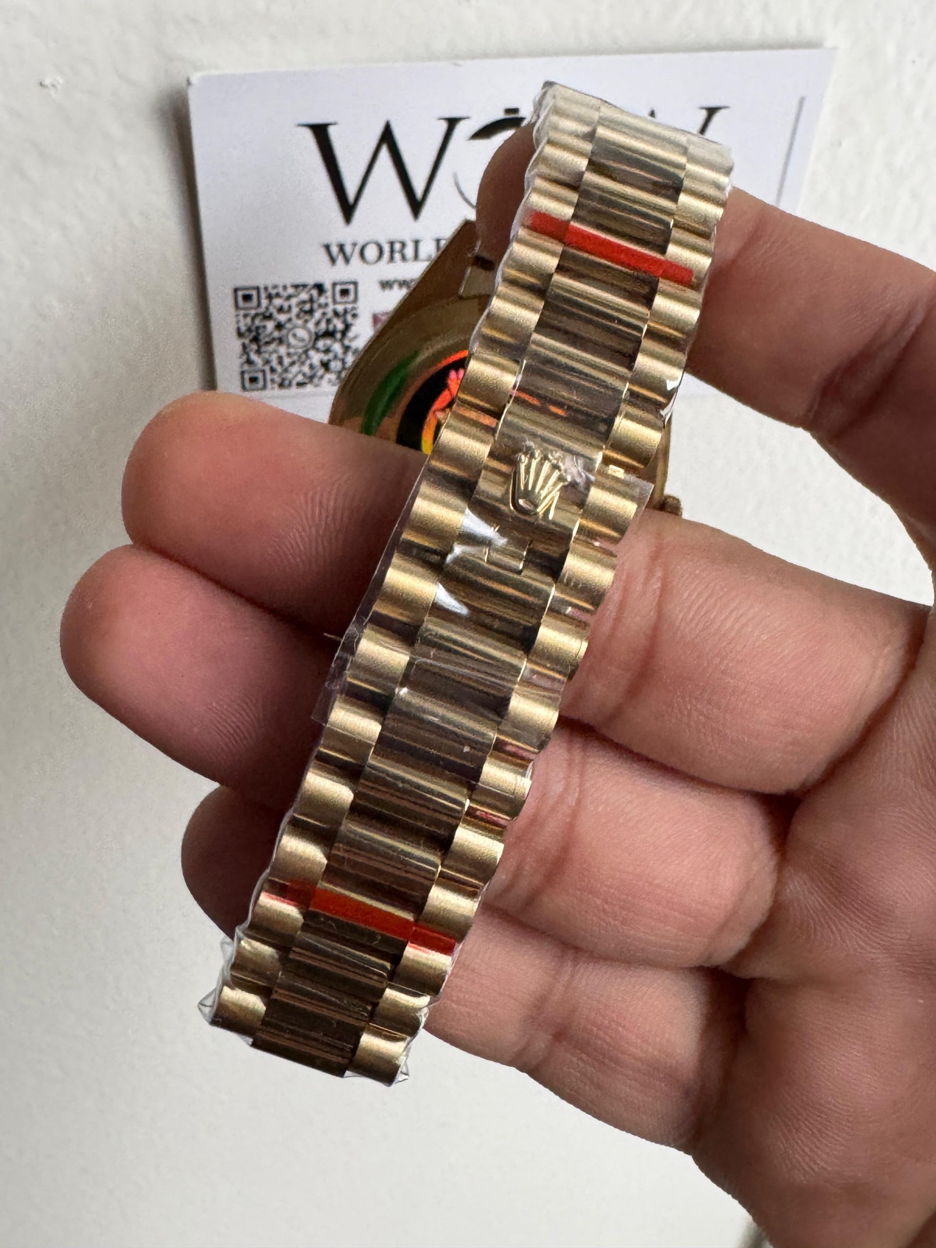 Qf V5 Day-Date 228238 40mm YG 904L Gold Gradient Dial Gain Weight 185g Day date - Image 8