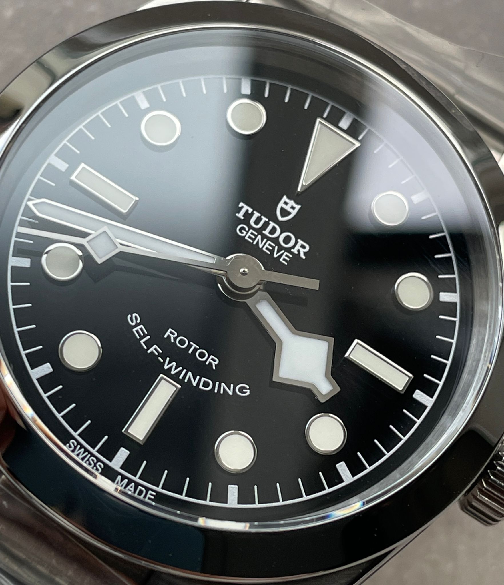 Black Bay 36mm SS KRF 1:1 Best Edition Black Dial on SS Bracelet A2824 - Image 6