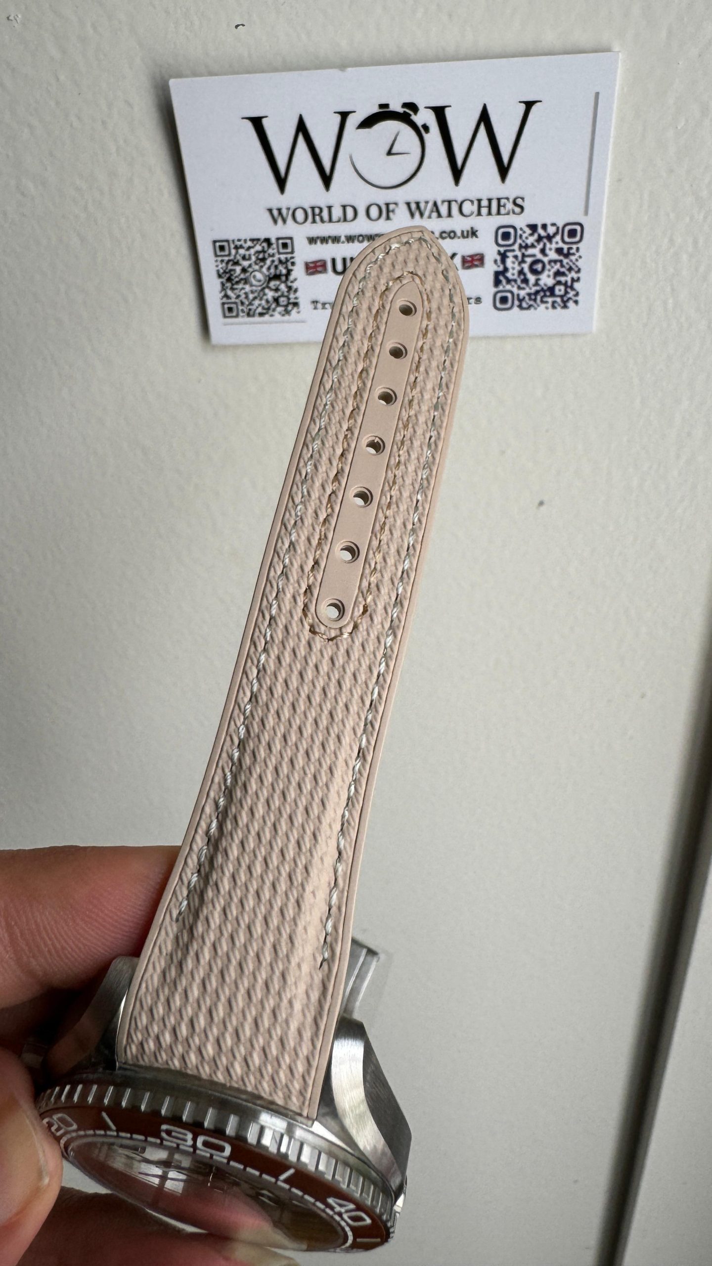 Planet Ocean 600M 43.5mm Bronze Color Ceramic Bezel SS VSF 1:1 Best Edition Sand-Blasted Beige Dial and Rubber Strap A8900 - Image 11