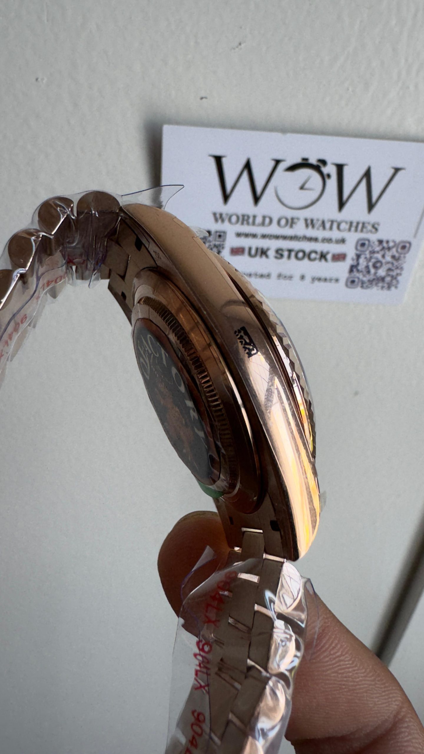 Qf V5 Day-Date 228238 40mm RG 904L Steel Grey Gradient Dial Gain Weight 185g Day date - Image 10