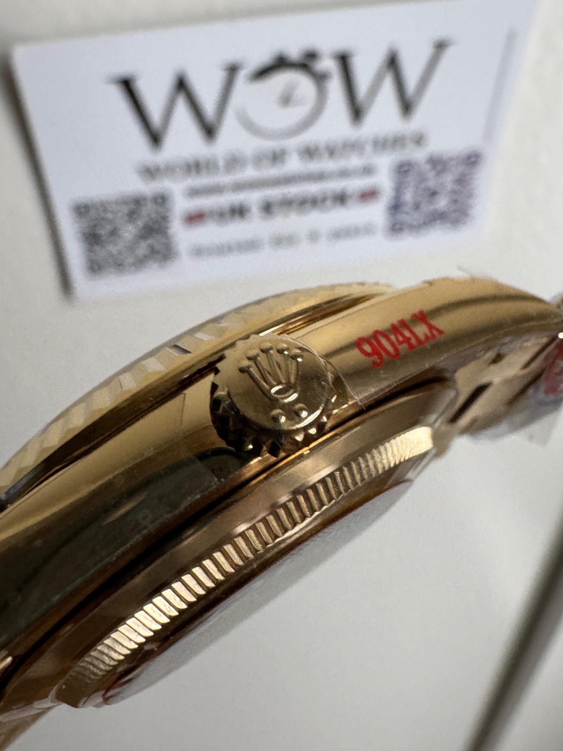 Qf V5 Day-Date 228238 40mm YG 904L Gold Gradient Dial Gain Weight 185g Day date - Image 6