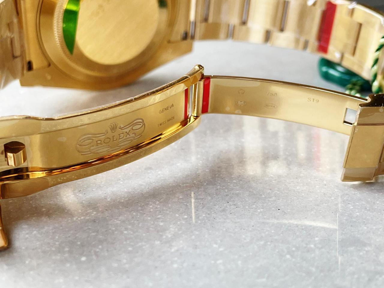 Submariner 116618 LB Blue Ceramic YG Plated 904L Steel VSF 1:1 Best Edition VS3135 - Image 9