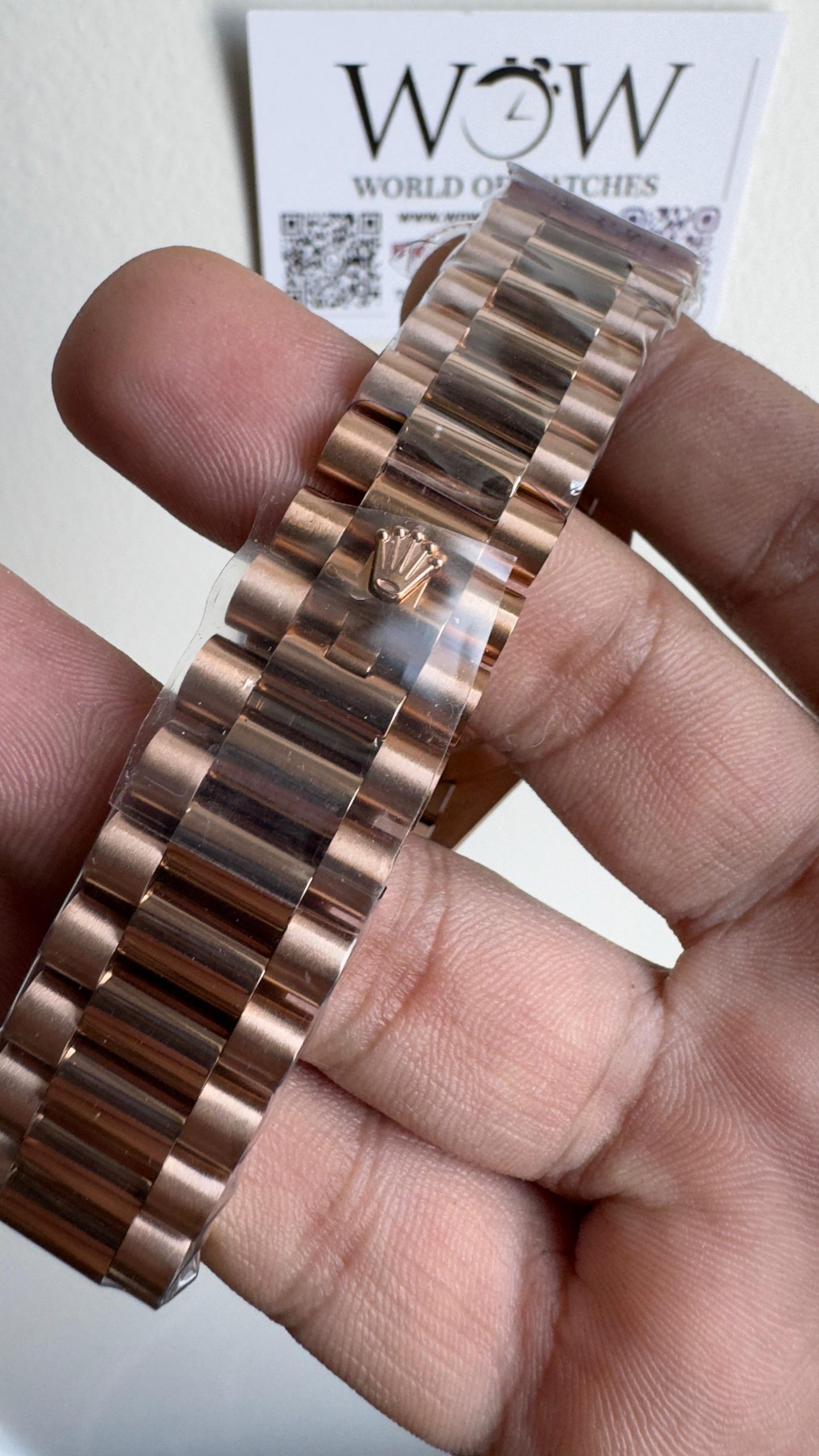 Qf V5 Day-Date 228238 40mm RG 904L Steel Grey Gradient Dial Gain Weight 185g Day date - Image 9