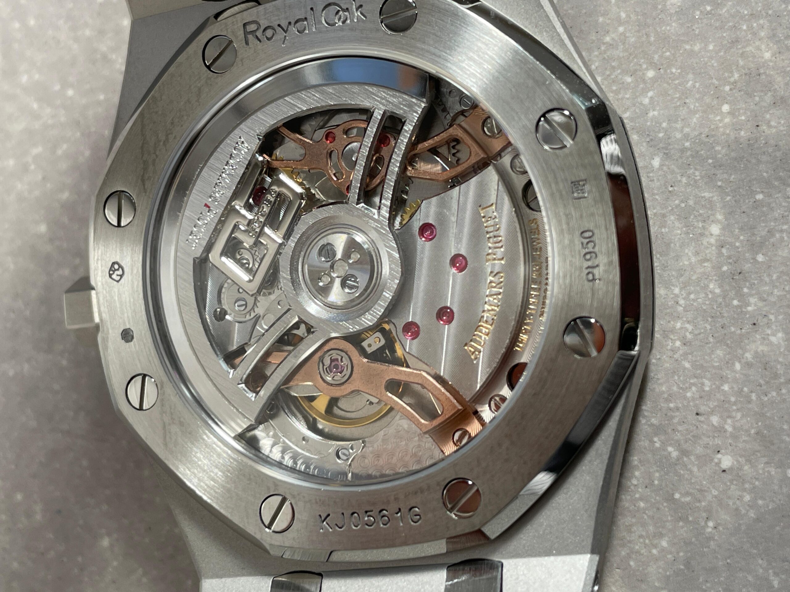 Royal Oak 39mm 16202 “50th Anniversary” SS ZF 1:1 Best Edition Green Textured Dial on SS Bracelet A7121 - Image 13