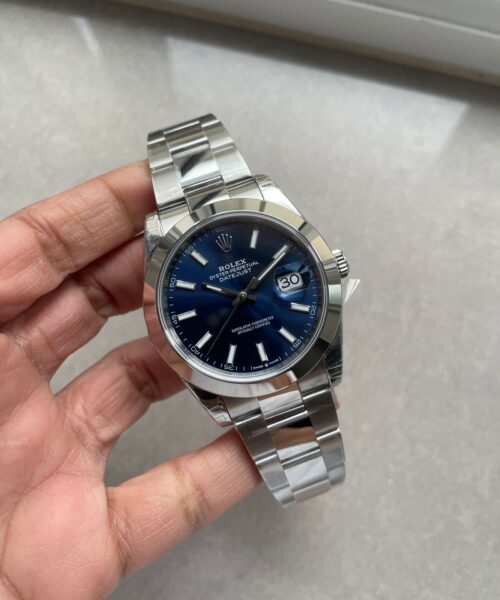 DateJust 41 126300 904L SS VSF 1:1 Best Edition Blue Dial on Oyster Bracelet VS3235