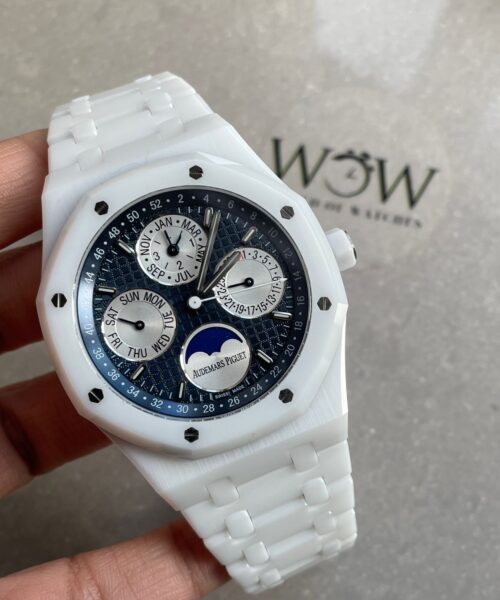 Audemars Piguet AP Royal Oak Perpetual Calendar 26579cb White Ceramic APSF Best A5134