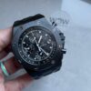 Royal Oak Offshore Chronograph CER Black Dial on Rubber Strap APF A3126 Mod