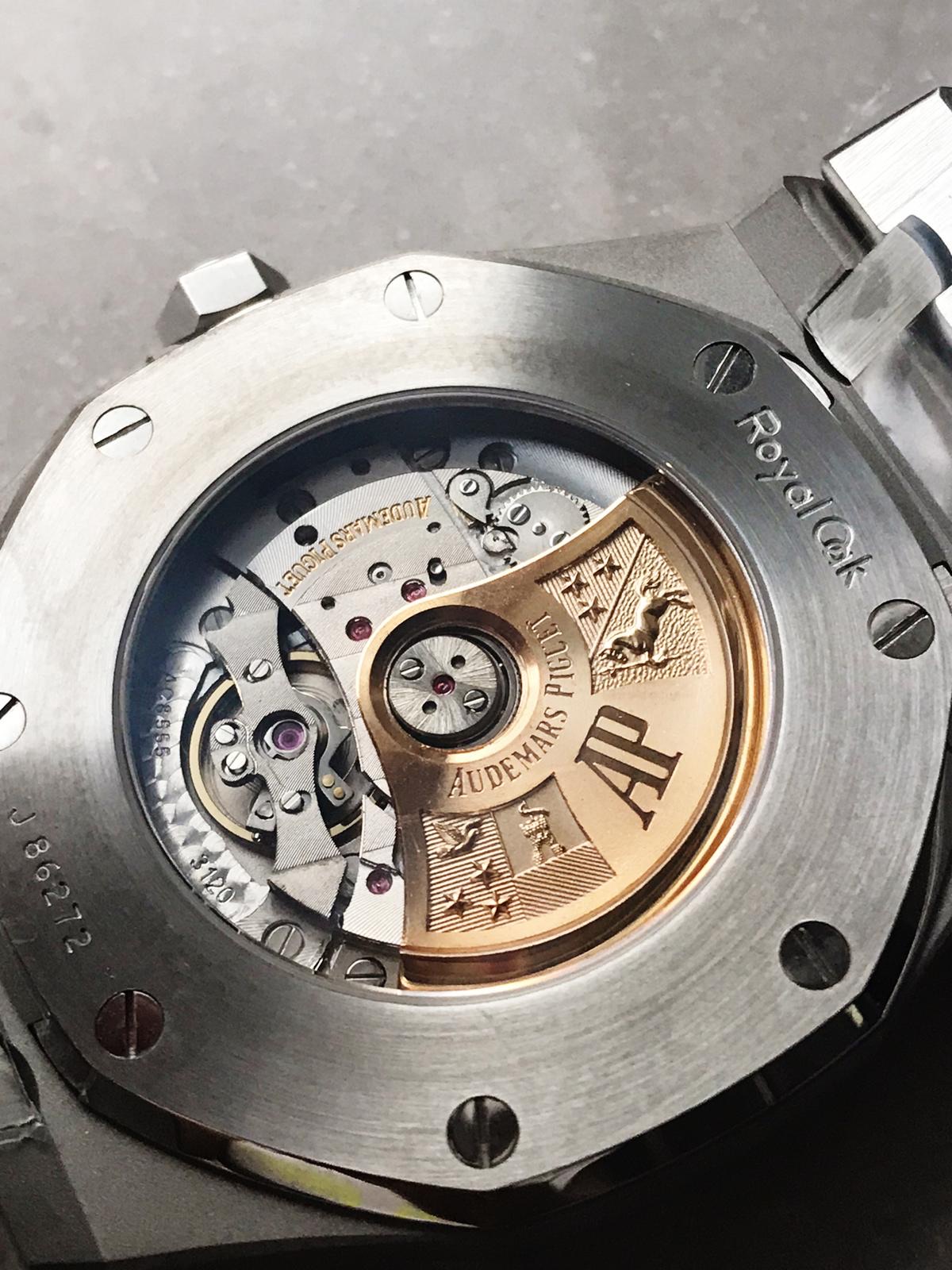 Royal Oak 41mm 15400 SS ZF Best Edition Blue Textured Dial on SS Bracelet A3120 - Image 6