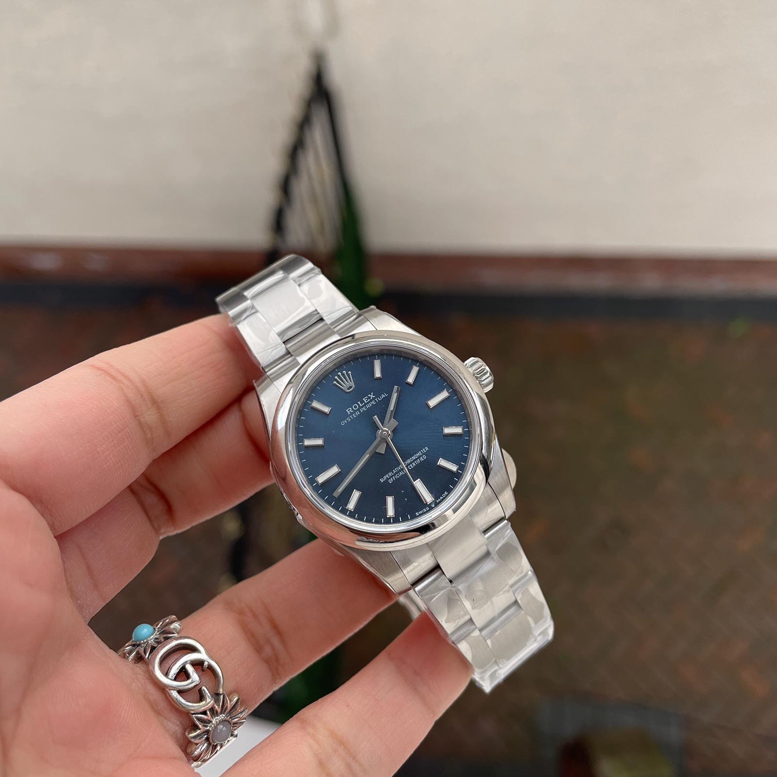 Oyster Perpetual 31mm 277200 EWF Best Edition BLUE Dial on SS Bracelet 6T15 - Image 2