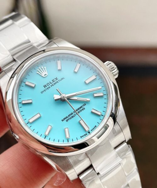 Oyster Perpetual 31mm 277200 EWF Best Edition LIGHT BLUE Dial on SS Bracelet 6T15