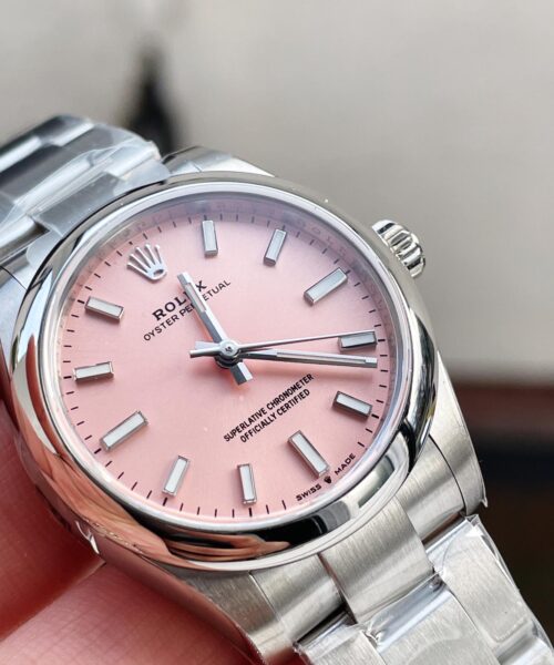 Oyster Perpetual 31mm 277200 EWF Best Edition PINK Dial on SS Bracelet 6T15