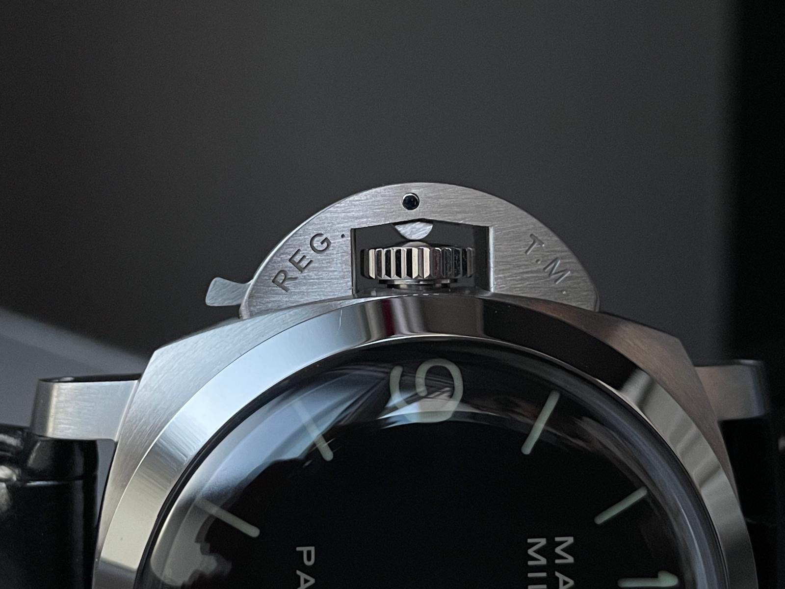 PAM217 H XF 1:1 Best Edition Superlumed Dial on Black Leather Strap A6497 with Y-Incabloc - Image 7