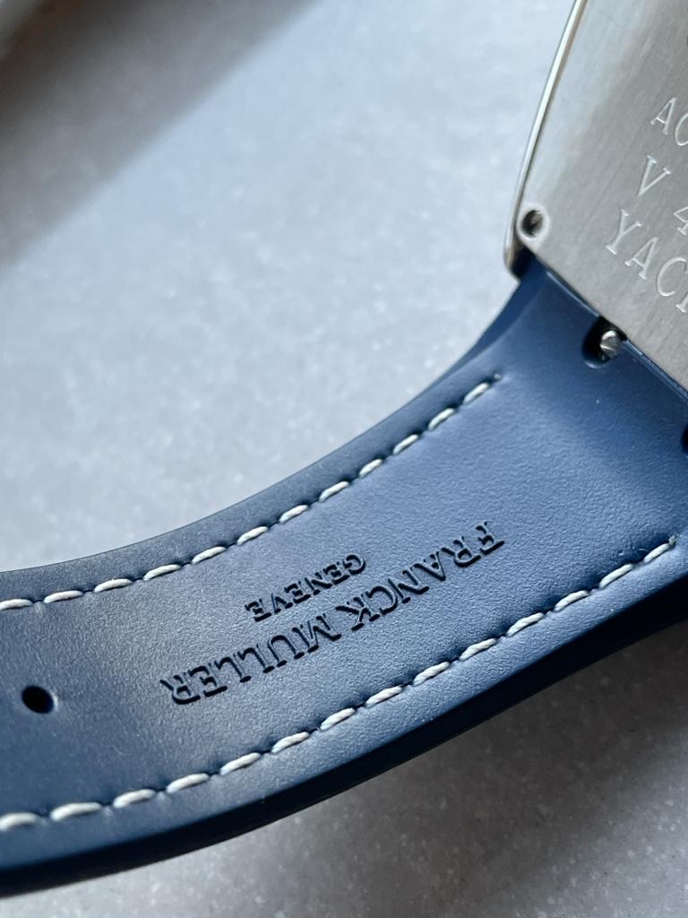 Vanguard V45 Full Paved Diamonds ZF 1:1 Best Edition Blue Textured Crystal Markers Dial on Blue Gummy Strap MIYOTA 9015 - Image 12