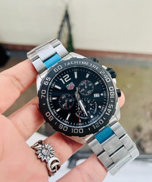 TAG Formula 1 BLACK DIAL STAINLESS STEEL STRAP QUARTZ MOVEMENT