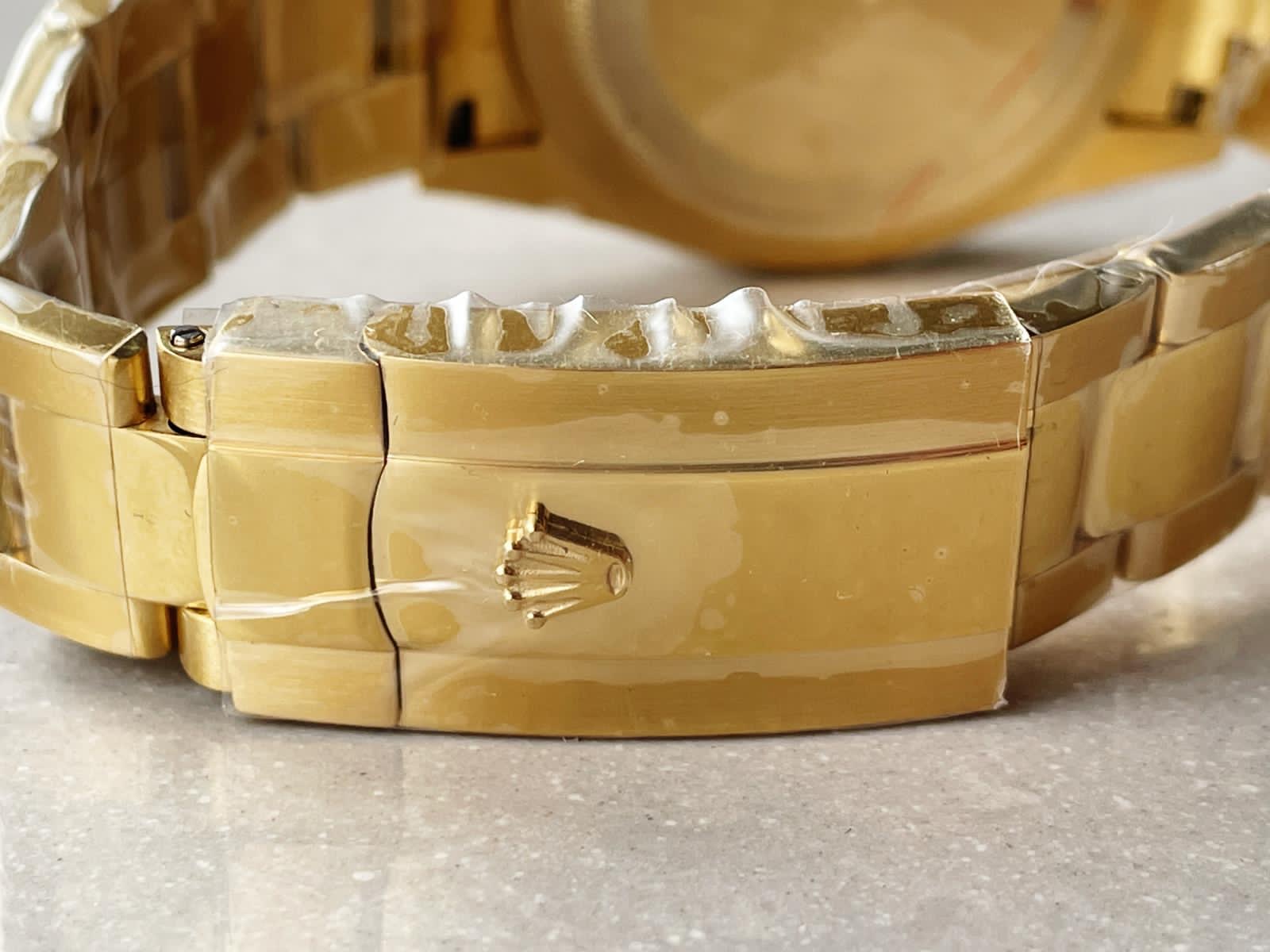 Sky-Dweller 326934 SS Noob 1:1 Best Edition Gold Dial on Gold plated SS Bracelet A23J £330.00 - Image 8