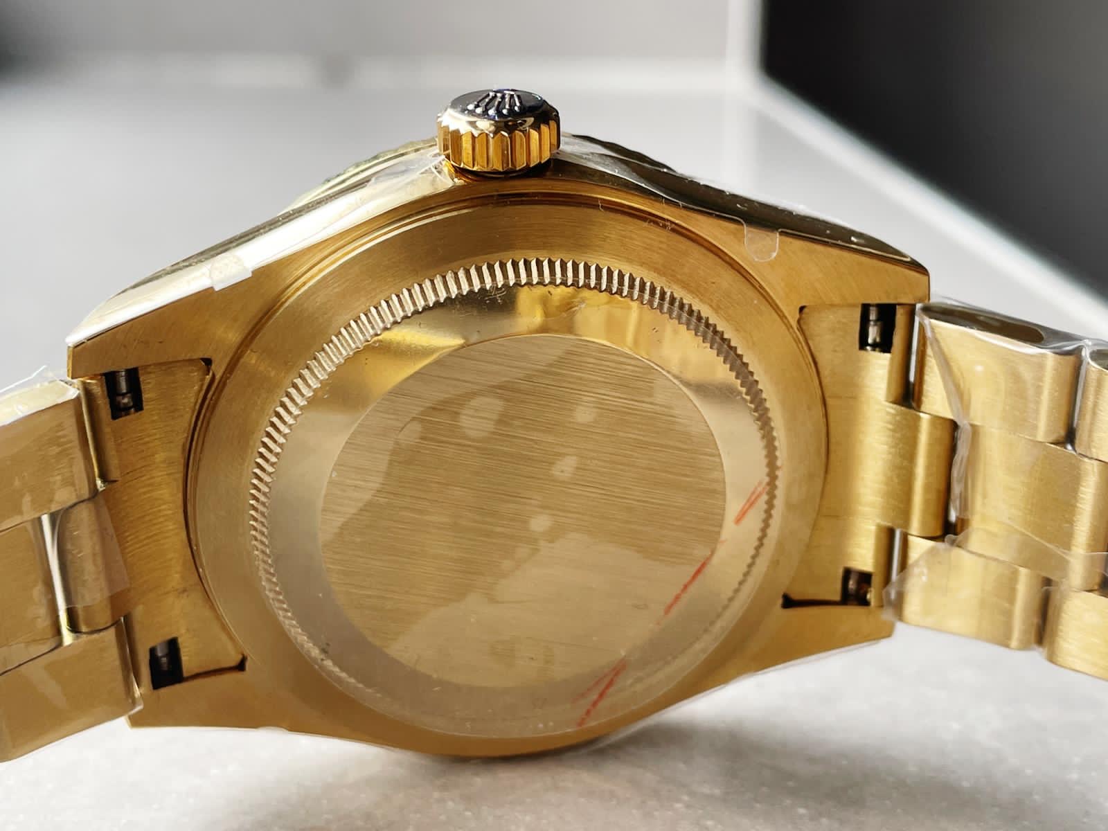Sky-Dweller 326934 SS Noob 1:1 Best Edition Gold Dial on Gold plated SS Bracelet A23J £330.00 - Image 7