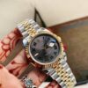 New DateJust 41 126334 SS/YG REF 1:1 Best Edition Gray Dial Green Roman Markers on Jubilee Bracelet A3235