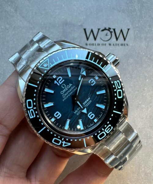 Seamaster ULTRA DEEP 6000M SS VSF 1:1 Best Edition Summer Blue Dial on SS Bracelet A8912