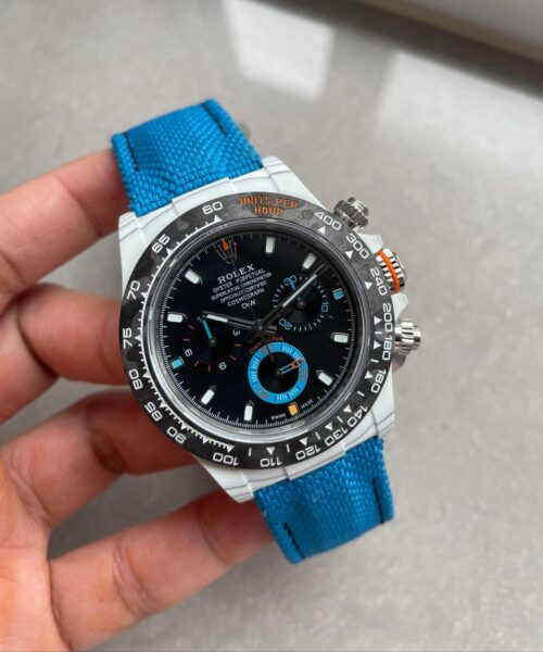 DIW Factory Daytona diw factory NTPT Carbon fibre Blue Strap