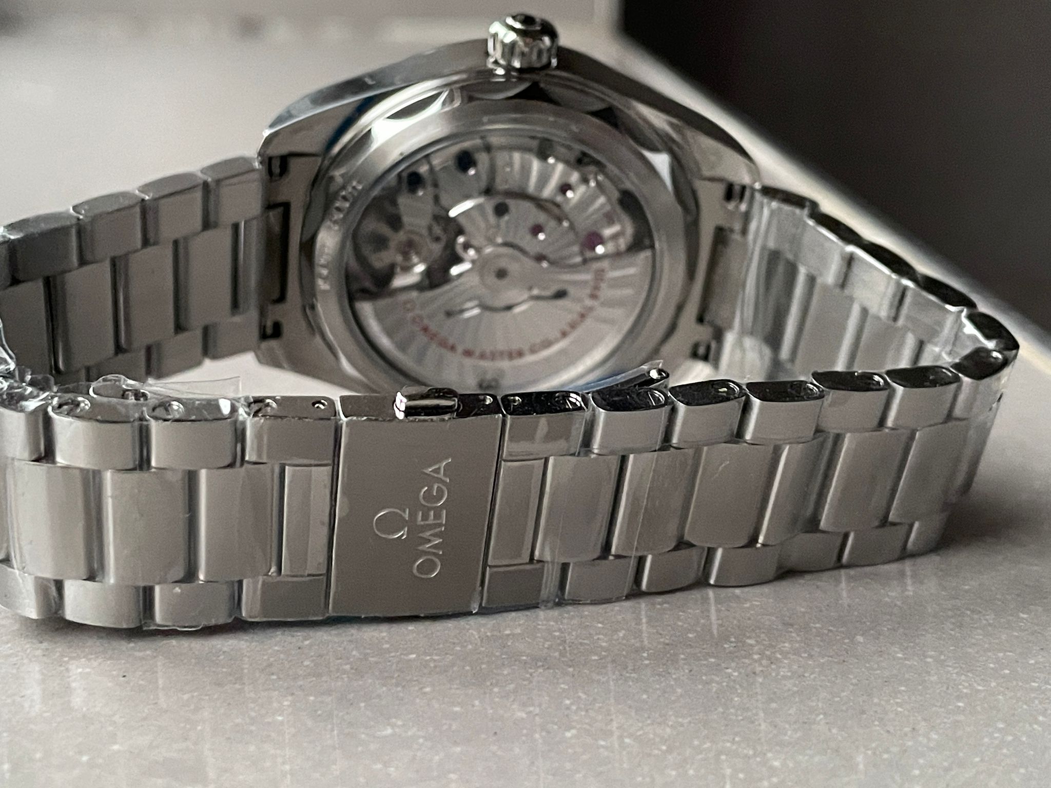 AQUA TERRA 150M MASTER CHRONOMETERS VSF 1:1 BEST EDITION BLACK DIAL SS HAND ON SS BRACELET A8900 SUPER CLONE - Image 9