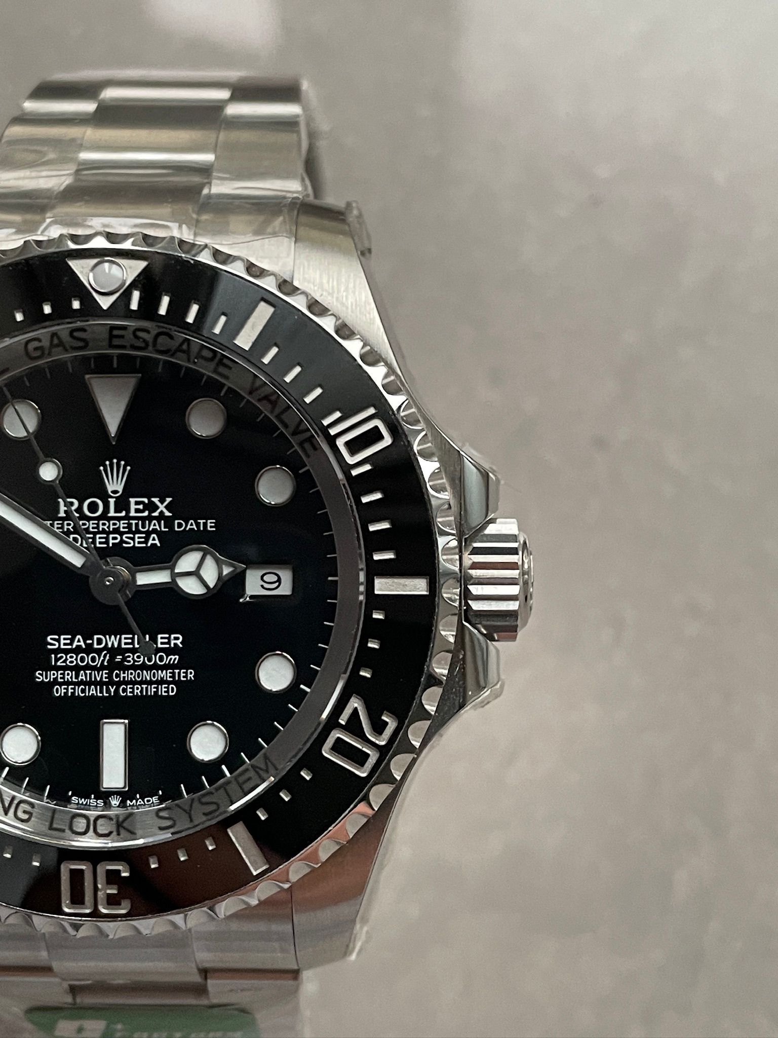 Sea-Dweller 126660 C+F Best Edition Black Dial On SS Bracelet VR3235 - Image 4