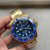 Sea-Dweller DEEPSEA 136668LB "D-BLUE" YG 3EF Best Edition Blue Dial On YG Oyster Bracelet VR3235