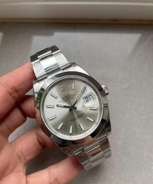 DateJust 41 126300 904L SS VSF 1:1 Best Edition Silver Dial on Oyster Bracelet VS3235
