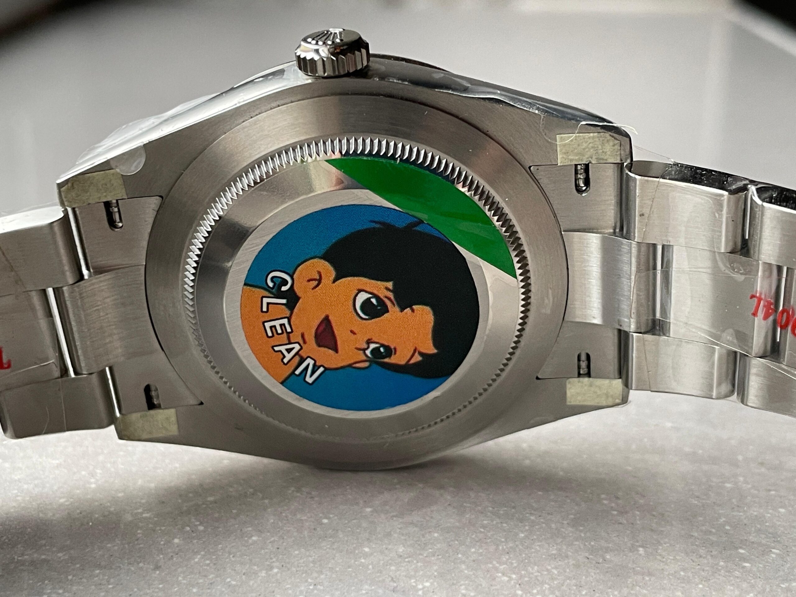 Oyster Perpetual 124300 41mm 904L Clean 1:1 Best Edition Green Dial On SS Bracelet VR3230 - Image 10