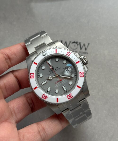 Submariner DIW Sandblasted VSF 1:1 Best Edition Grey Dial on SS Bracelet VS3135