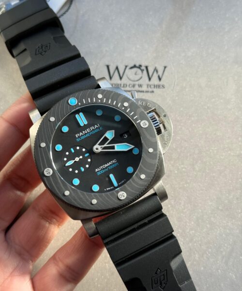 PAM799 Submersible BMG tech VSF 1:1 best edition on black rubber strap