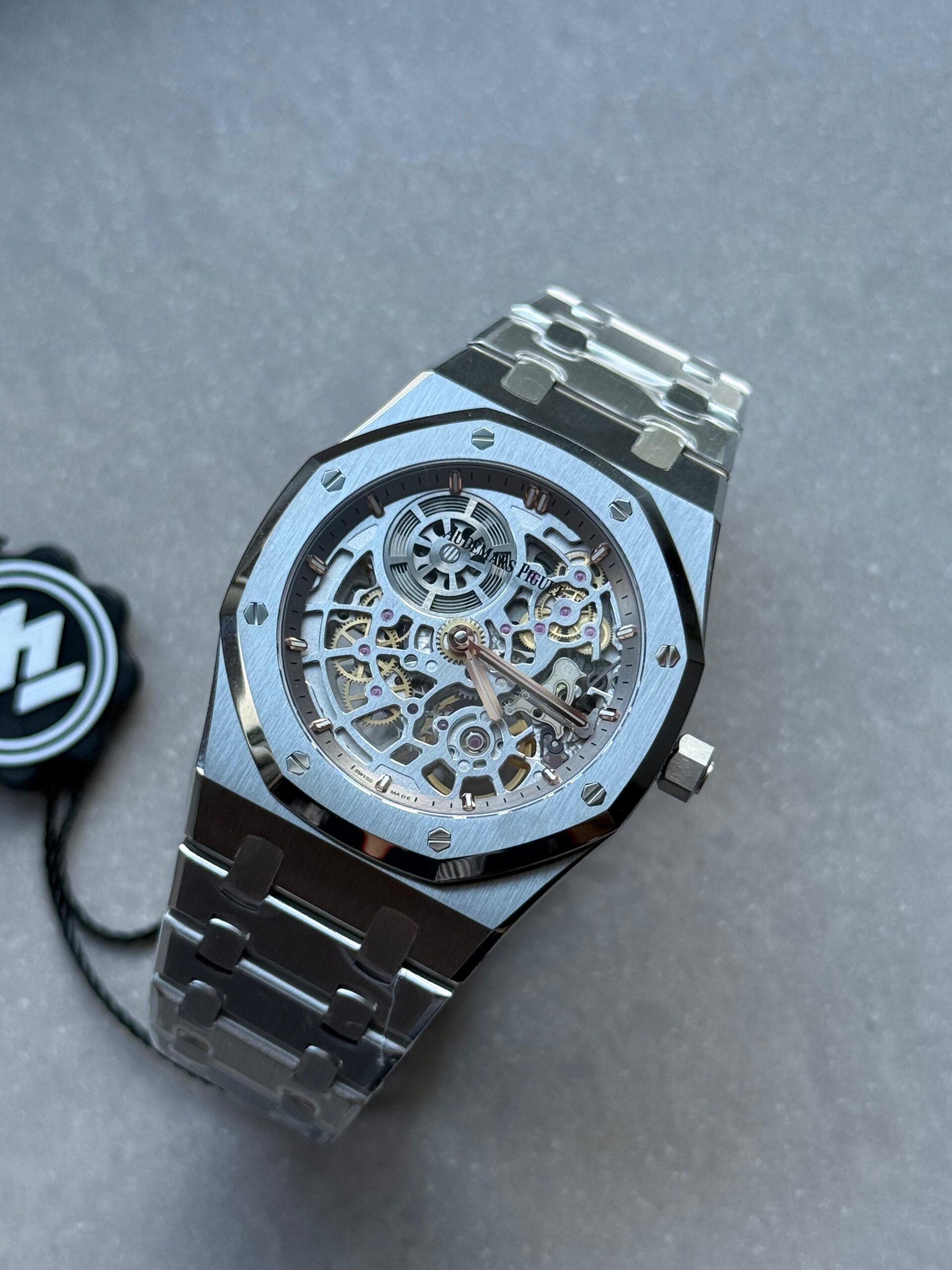 Royal Oak Openworked 16204 SS ZF 1:1 Best Edition Skeleton Dial on SS Bracelet A7124 - Image 10