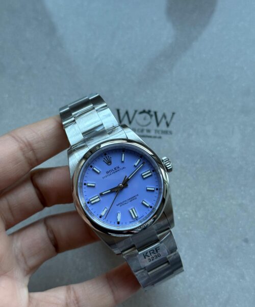 Oyster Perpetual 126000 36mm KRF 1:1 Best Edition 904L Steel Lavender Violett  Dial A2824
