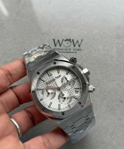 Royal Oak Chrono 26240 SS DDF 1:1 Best Edition silver Dial on SS Bracelet DD4401