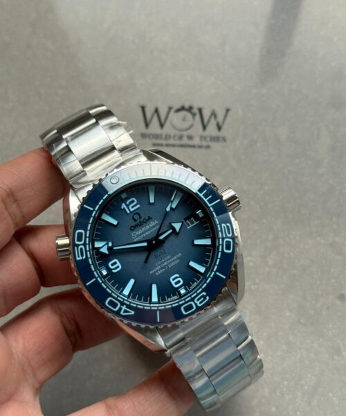 Seamaster planet ocean 39.5mm VSF 1:1 Best Edition Summer Blue Dial on SS Bracelet VS8800 V4