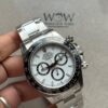 Daytona 126500 VSF 1:1 Best Edition 904L Steel White Dial on SS Braclet DD4131