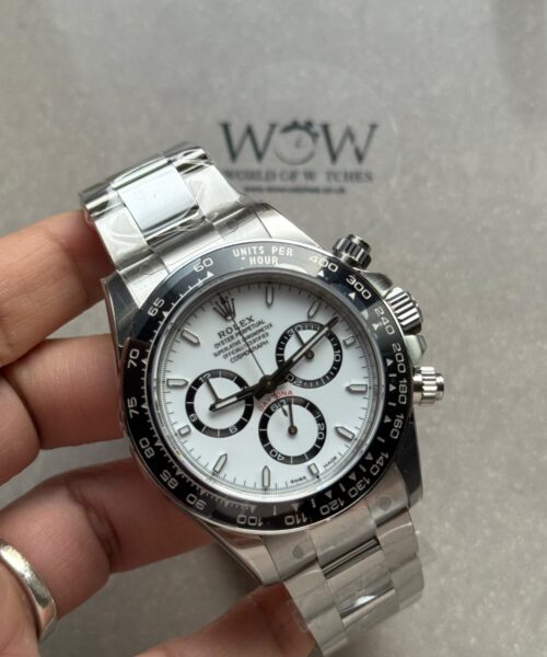 Daytona 126500 VSF 1:1 Best Edition 904L Steel White Dial on SS Braclet DD4131